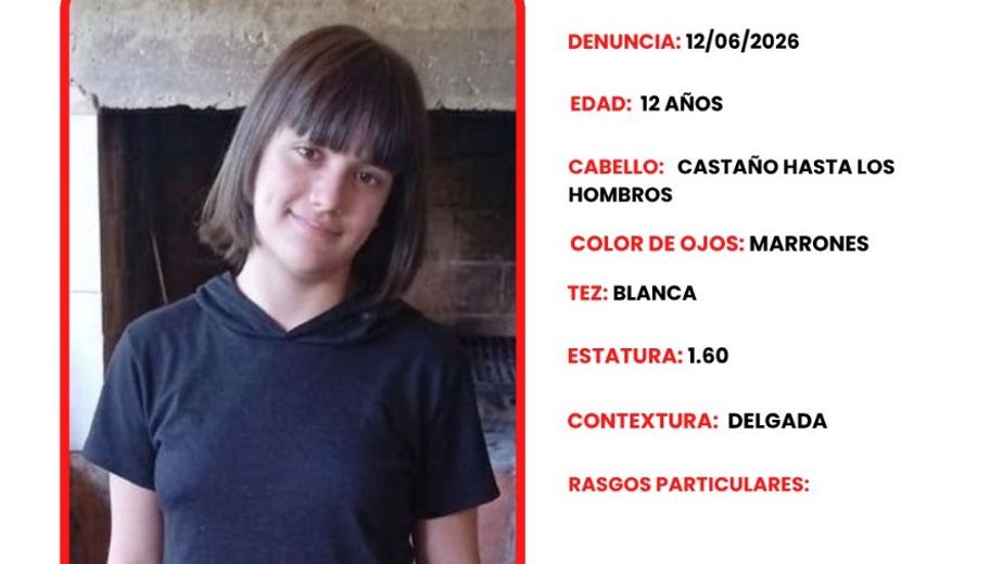 Aristóbulo del Valle | Buscan a Kiara Maylen Burig Antunez, una adolescente de 12 años que no regresó a su casa