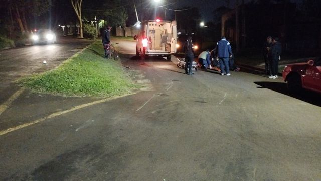 Cuatro personas resultaron heridas tras un choque frontal sobre la Ruta Provincial 4 en Alem.