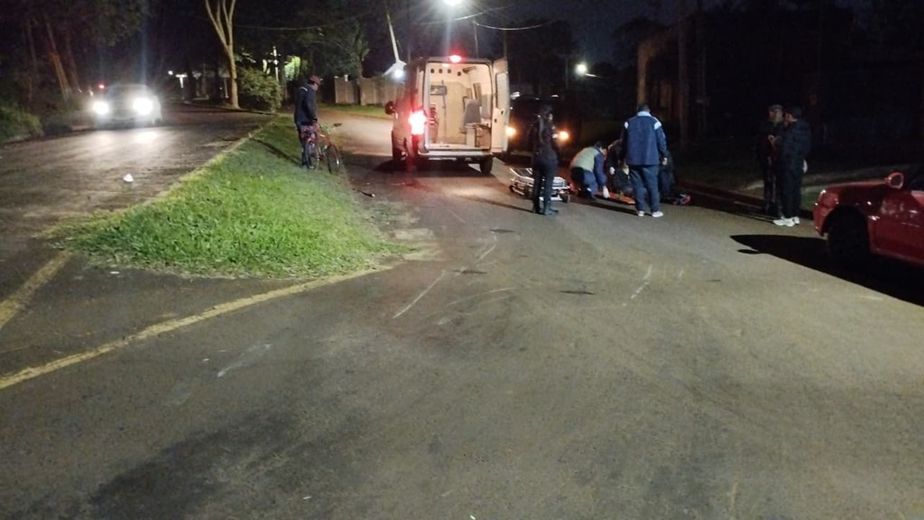 Cuatro personas resultaron heridas tras un choque frontal sobre la Ruta Provincial 4 en Alem
