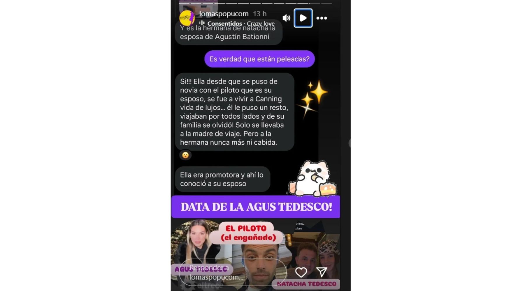 Agustina Tedesco, Pezzella
