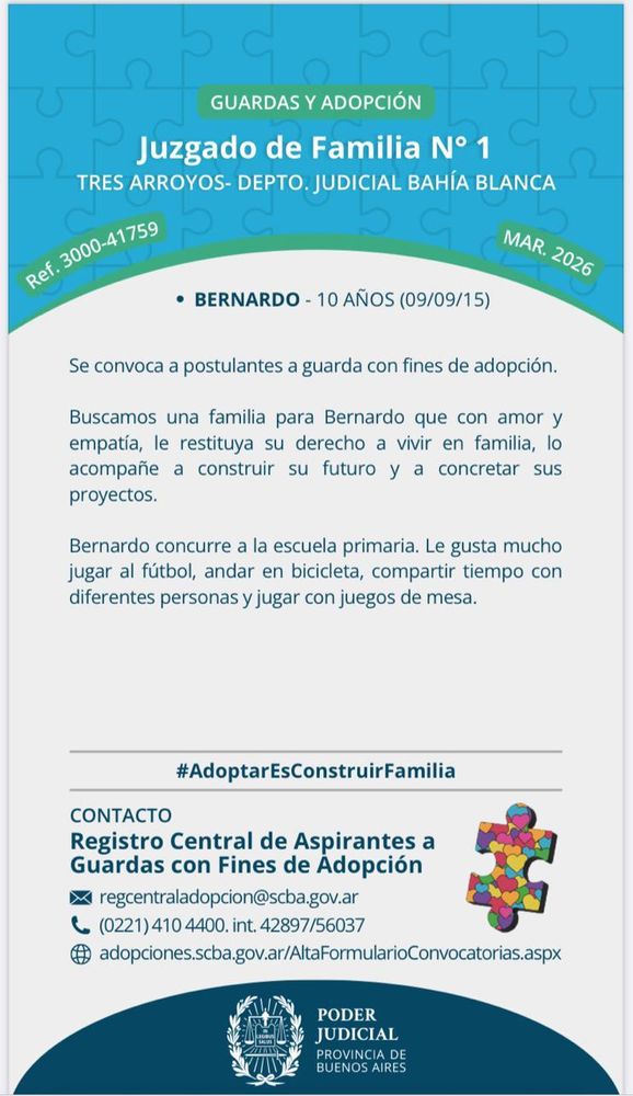 Juzgado de Familia Bernardo
