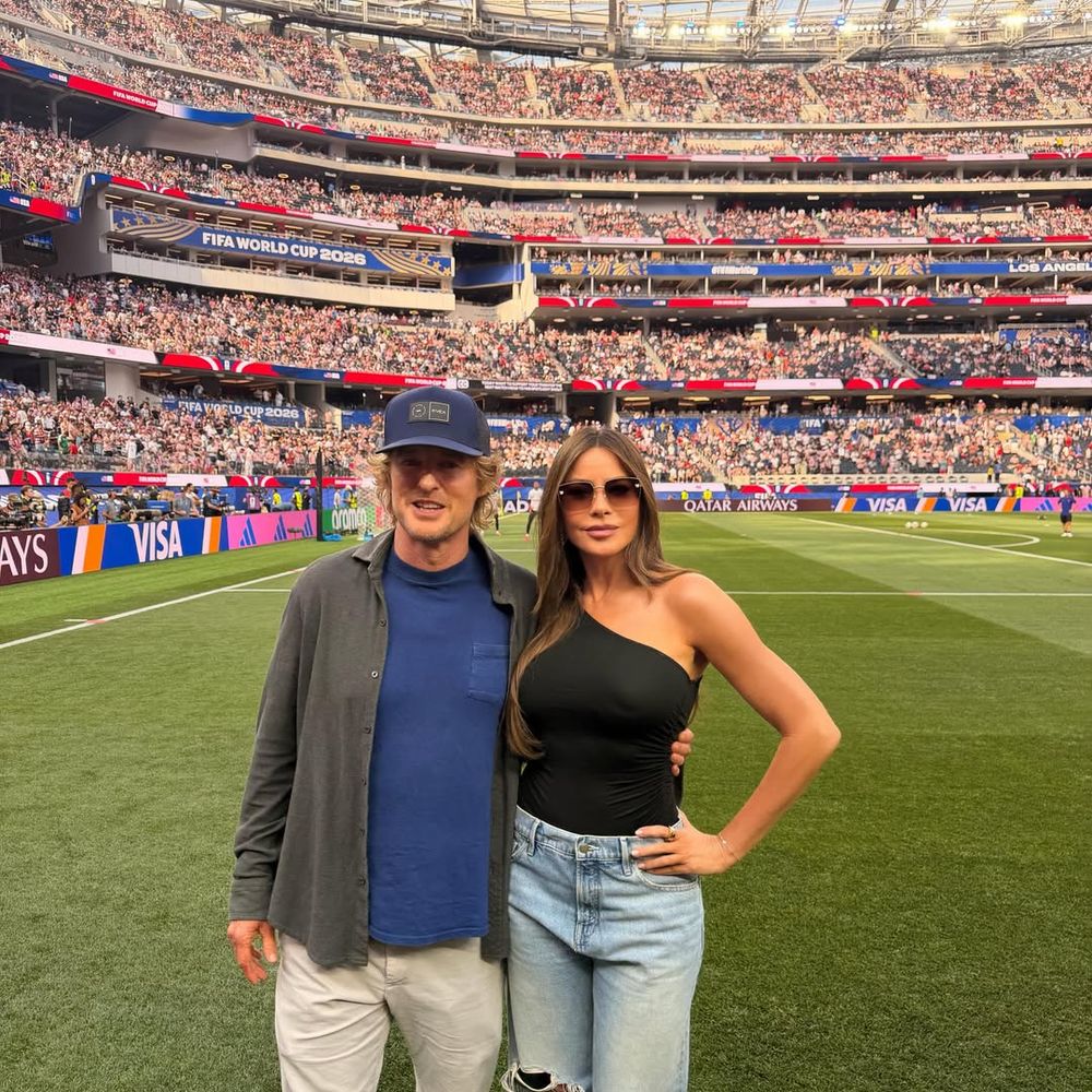 Hombros al descubierto y body negro: Sofía Vergara arrasó en el Mundial 2026 con un look impactante