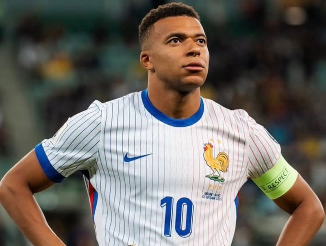 Emblema de Francia, Kylian Mbappé.