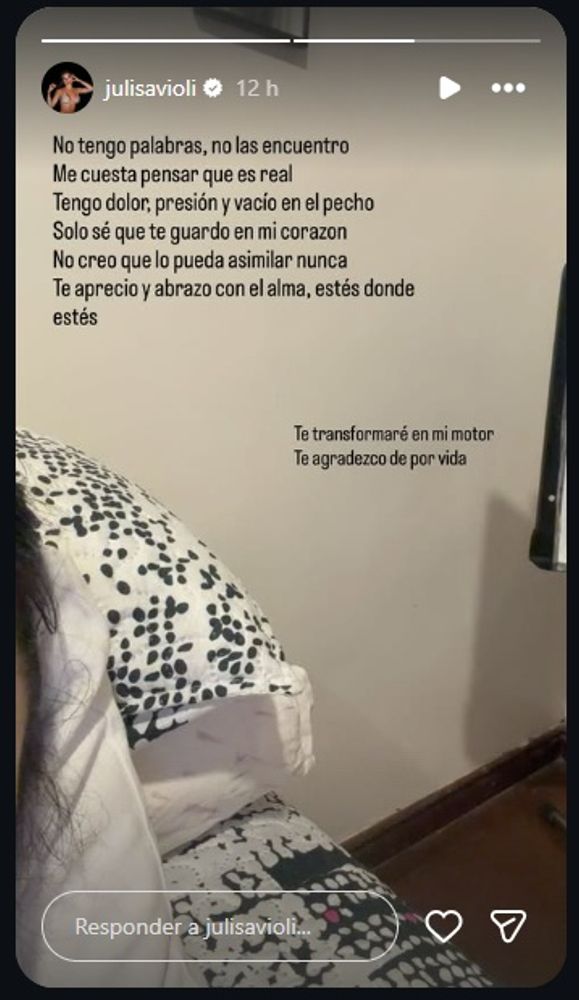 La despedida de Juli Savioli