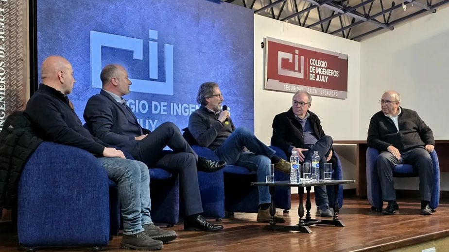 Una obra hídrica de Agua Potable de Jujuy fue destacada en encuentro por el Mes de la Ingeniería