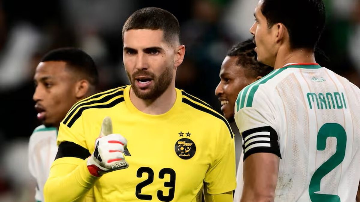 Por qué Luca Zidane, hijo del francés Zinedine Zidane, ataja para Argelia