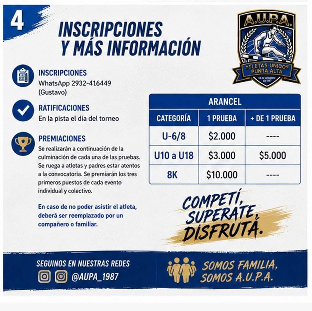 Festival atlético A.U.P.A: 8 k de calle