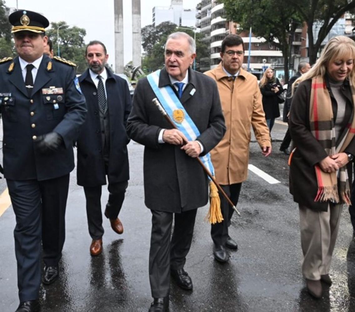 Autoridades provinciales y municipales participaron del acto conmemorativo.