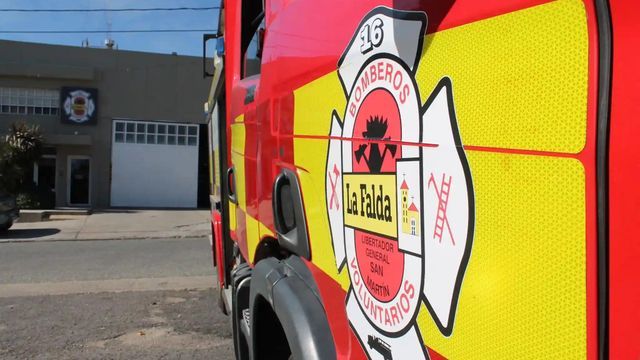 Bomberos Voluntarios de La Falda. Foto de archivo