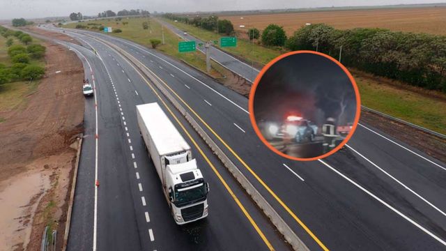 Choque en cadena en Córdoba.