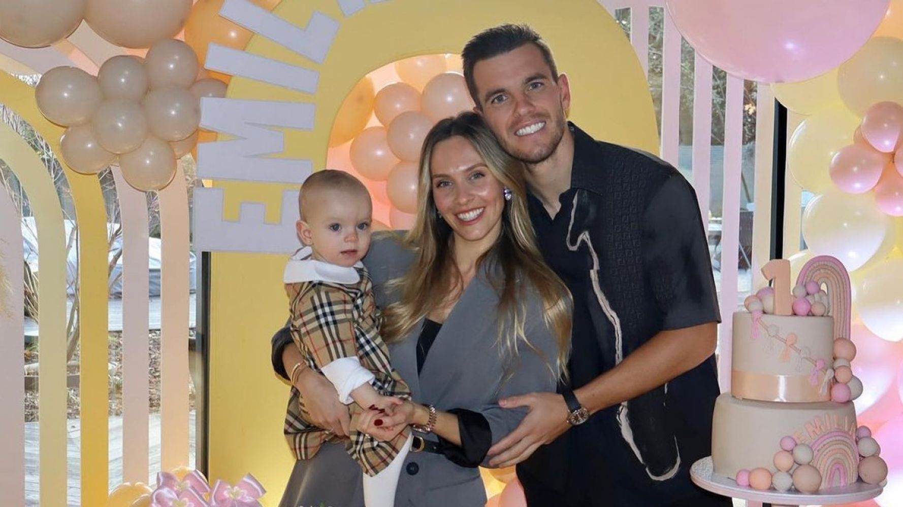 Giovani Lo Celso y Magui Alcacer
