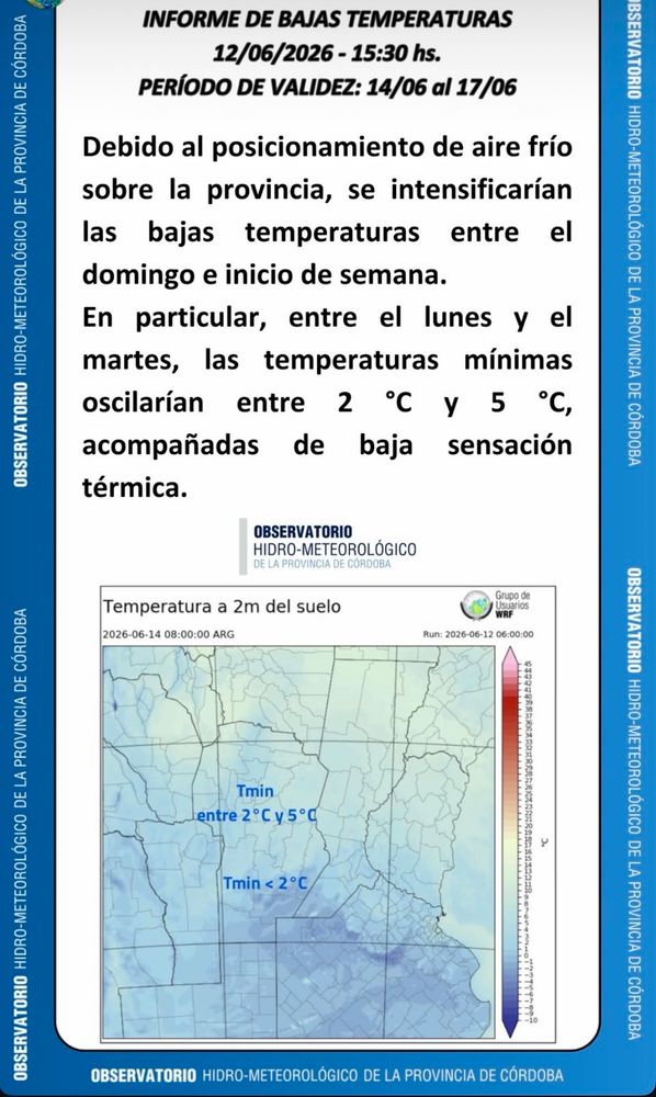 El informe del OHMC para esta semana.