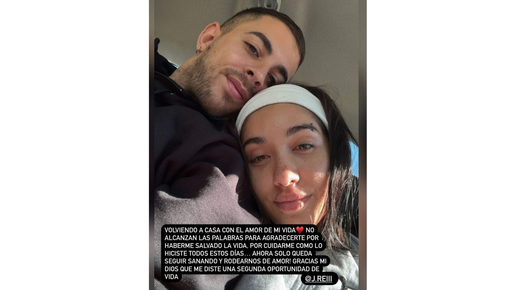 La pareja sufrió reiteradas pérdidas de embarazos.
