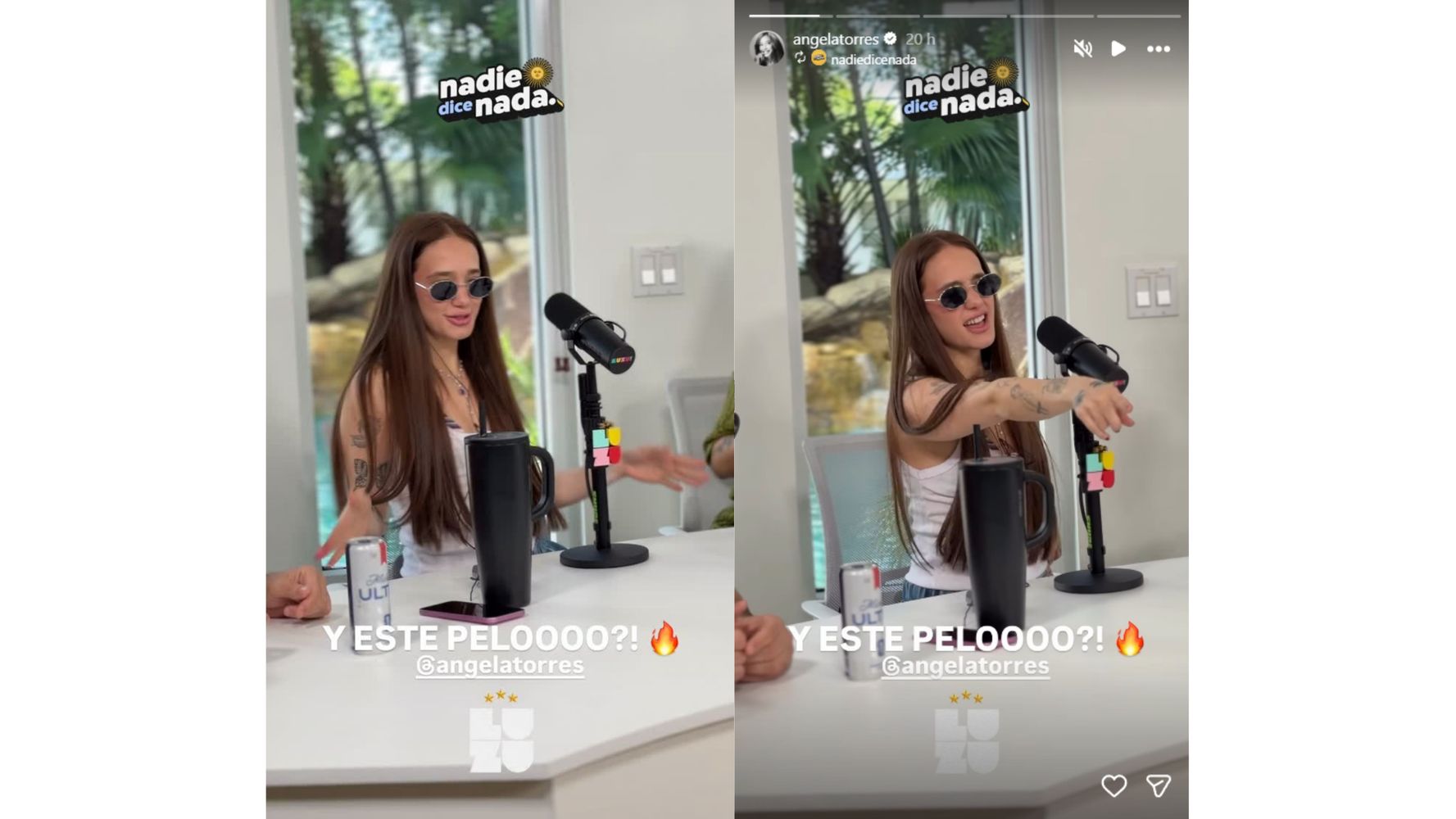 El nuevo look de Ángela Torres.