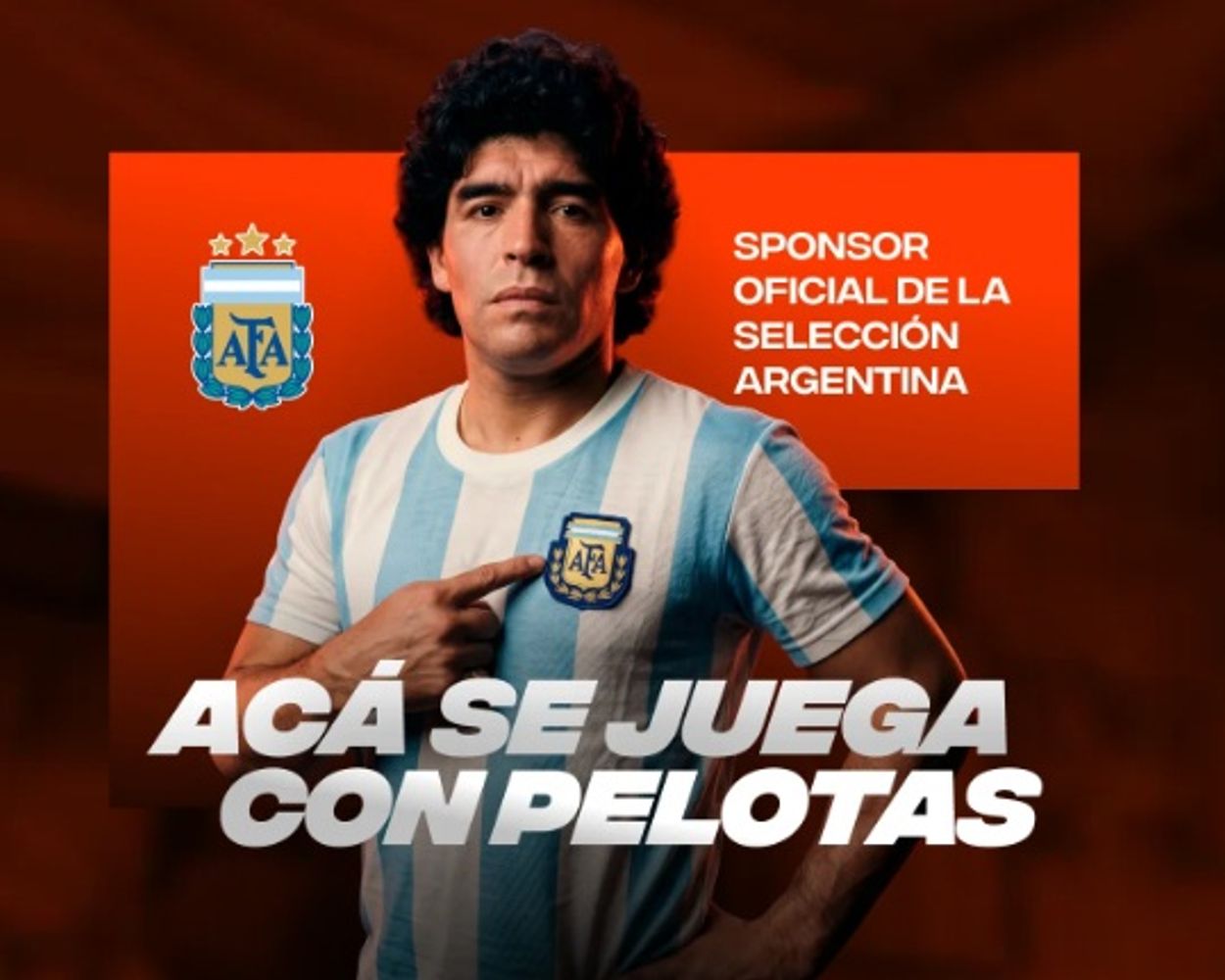 Polémica por una publicidad de Maradona con IA