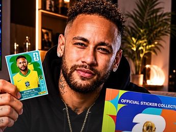 Panini lanza una set actualizado de figuritas del Mundial 2026: ahora se podrá encontrar la de Neymar