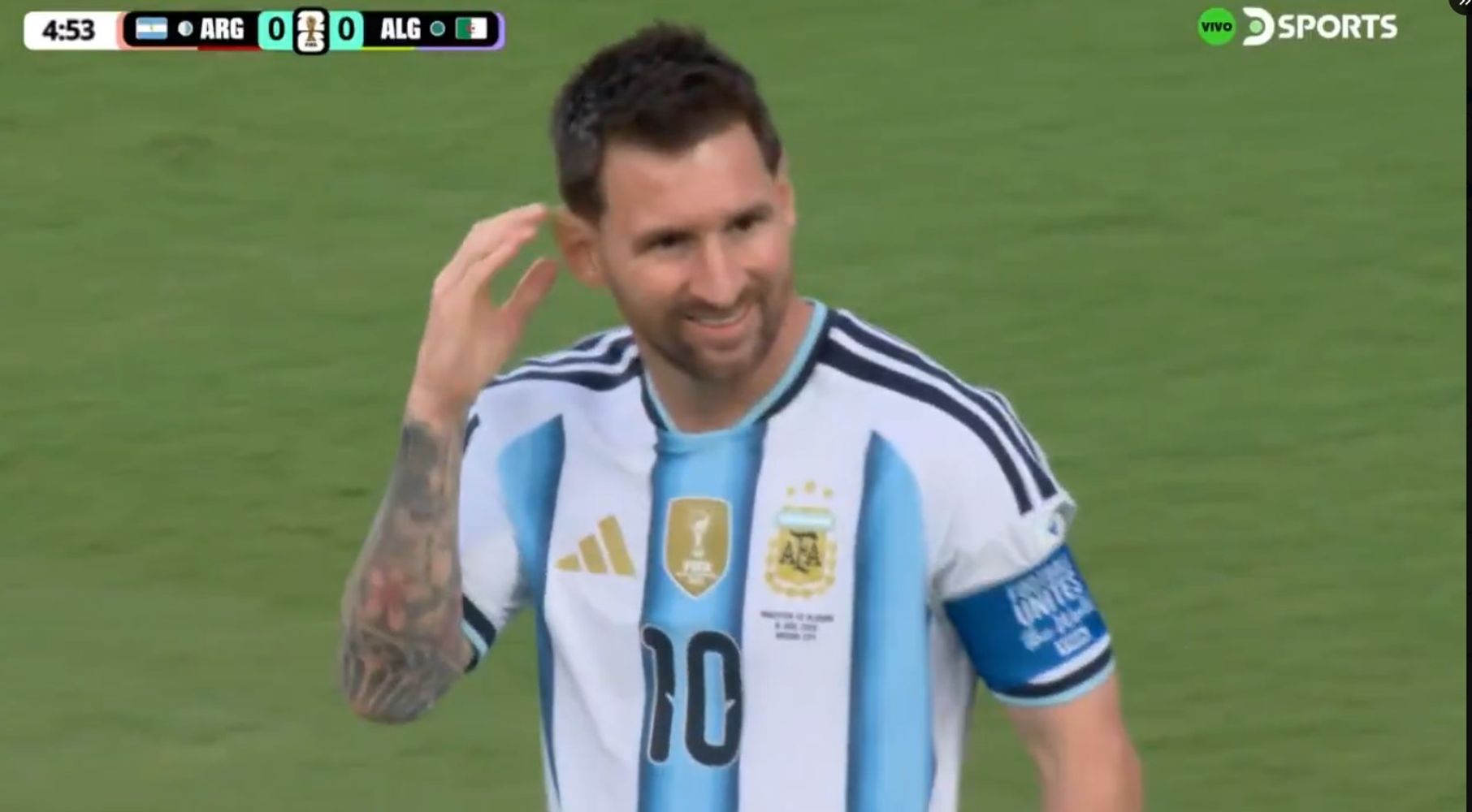 Lionel Messi y su noche histórica