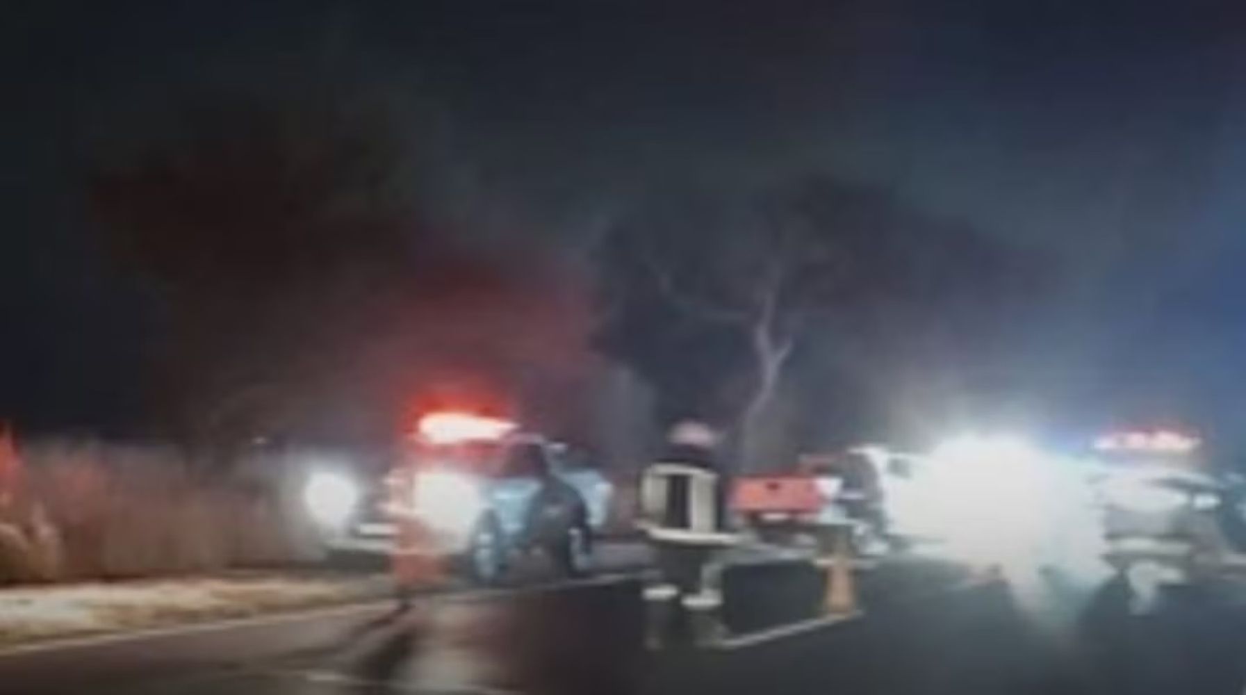 Choque en cadena en Córdoba.