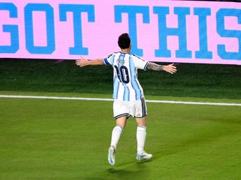Messi, imparable, y la emoción tras el primer gol a Argelia en el Mundial: "Fue por algo ajeno al fútbol"