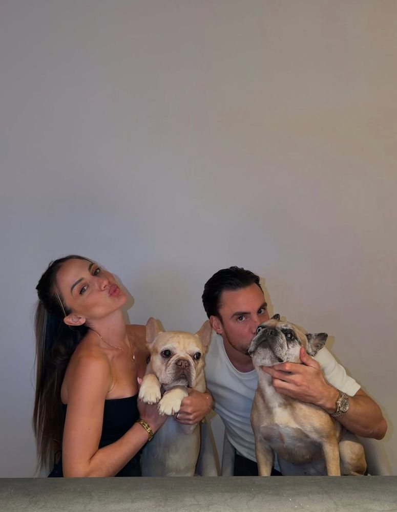 Caro Calvagni y Nicolás Tagliafico