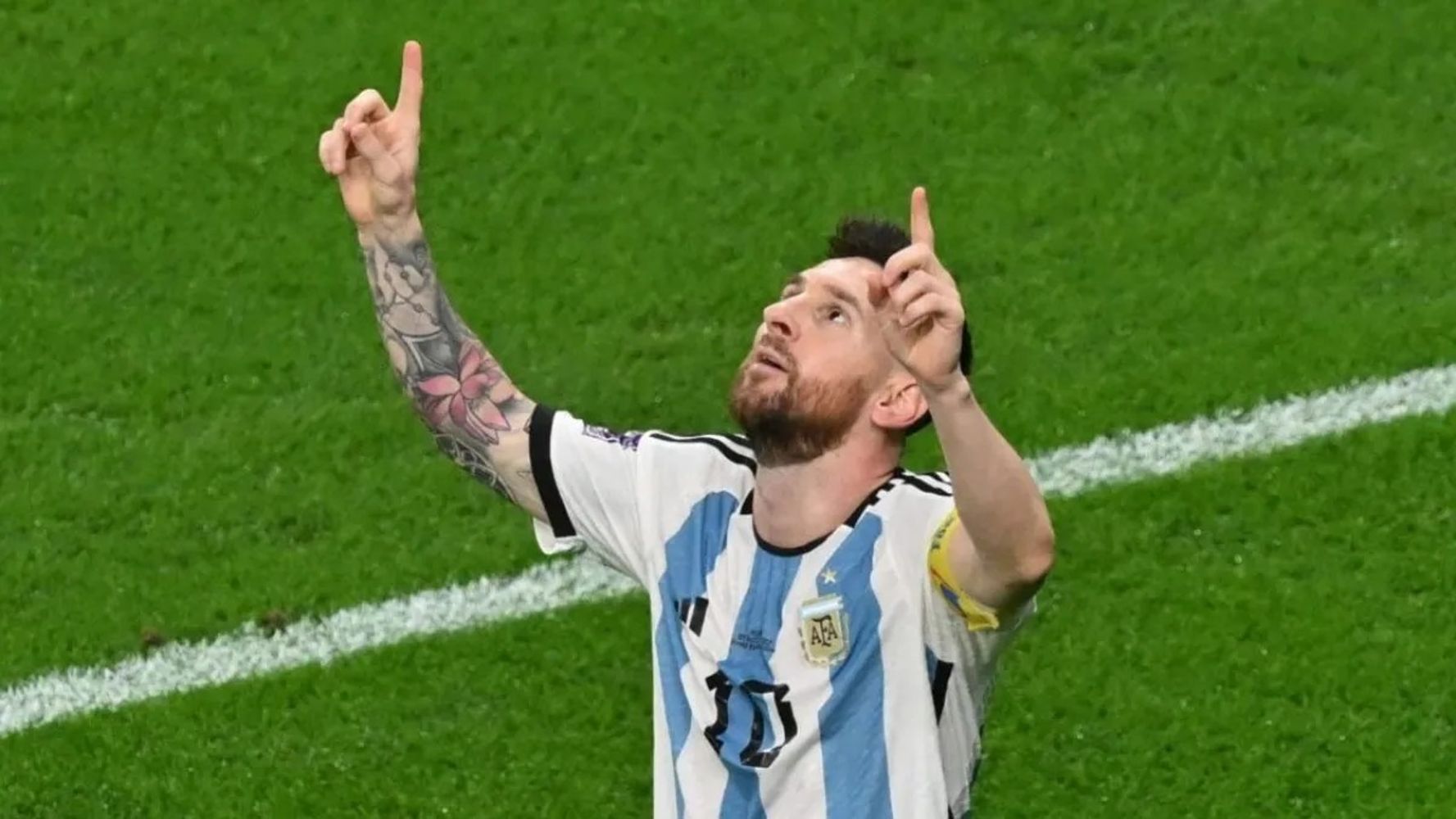 Por qué Lionel Messi señala al cielo cada vez que hace un gol: la emotiva historia detrás de su festejo.