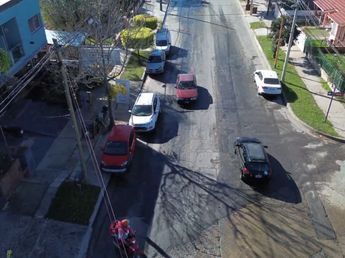 Carlos Paz inició la repavimentación de avenida Los Sauces
