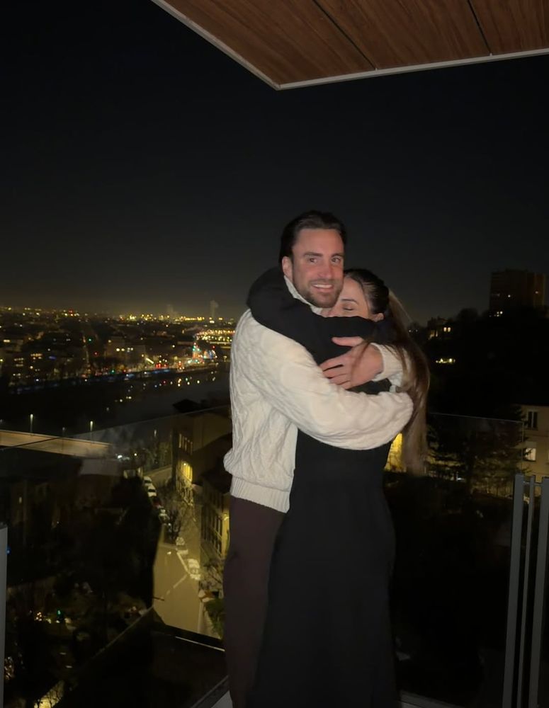 Caro Calvagni y Nicolás Tagliafico