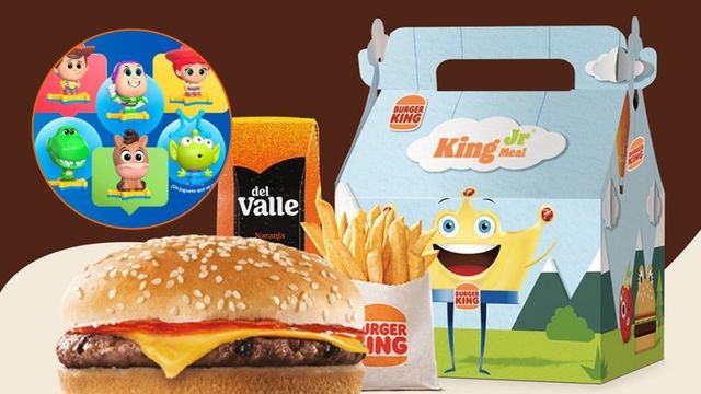 Burger King lanza una Cajita Mágica de Toy Story 5: qué juguetes coleccionables hay y cuánto cuesta el combo King Jr