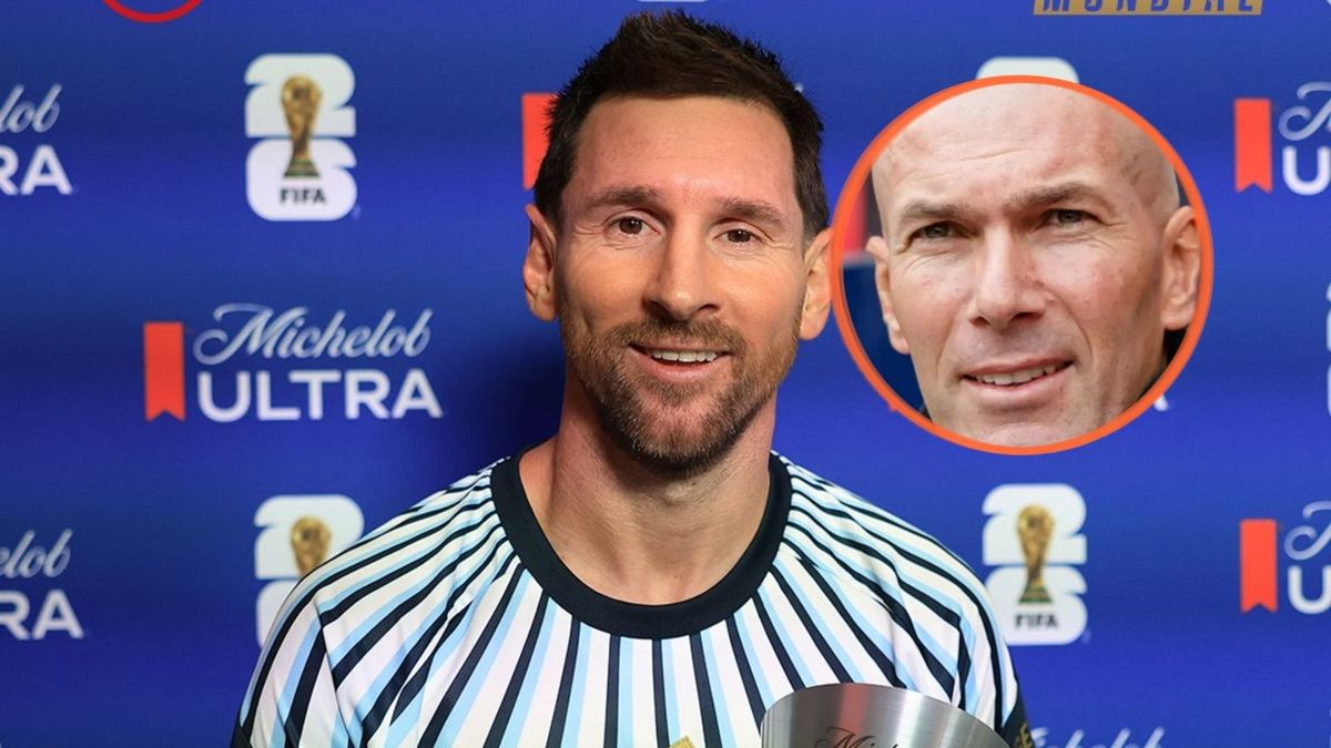 No se vio: la reacción de Zinedine Zidane a los goles de Lionel Messi contra Argelia