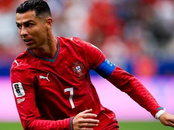 No se vio en la TV: el particular gesto de Cristiano Ronaldo en medio del partido de Portugal vs RD Congo