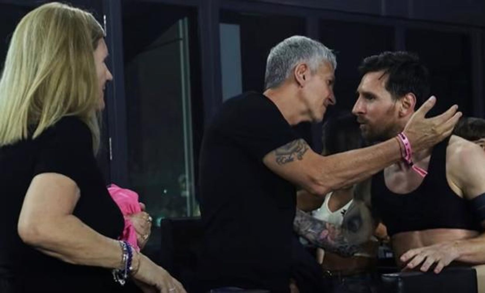 La última aparición en público de Jorge Messi