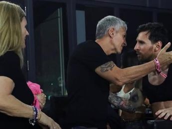 Así fue el esperado reencuentro de Lionel Messi con su papá Jorge tras la final del Mundial 2026