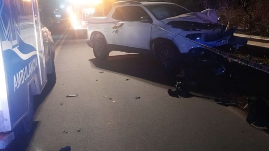 Accidente fatal en Cosquín: un motociclista murió tras un choque en la Ruta 38