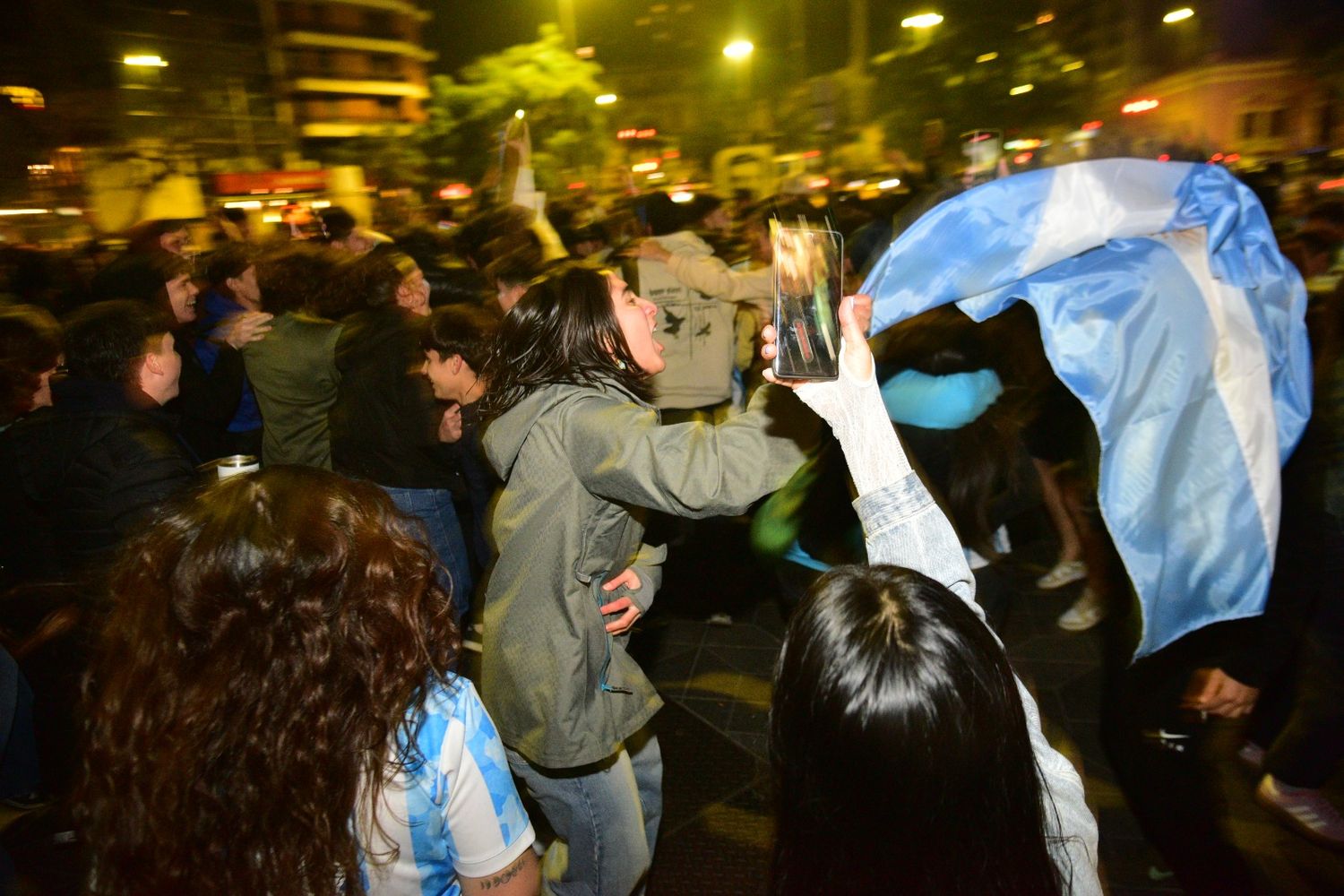 Festejos en el centro de Córdoba.
