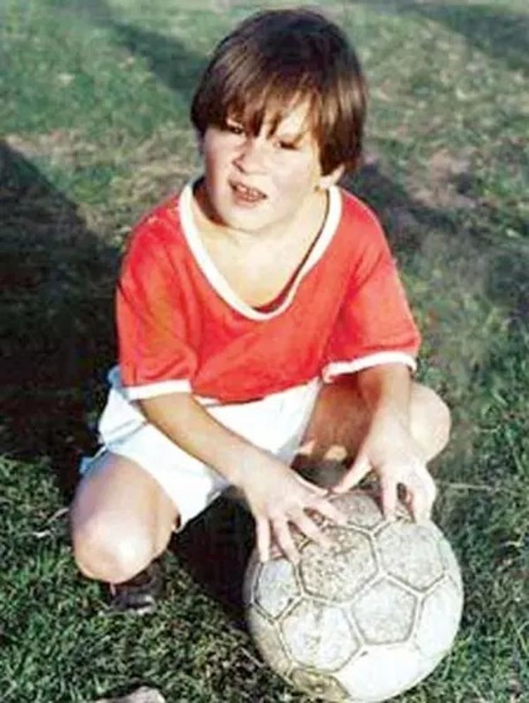 Messi en su infancia
