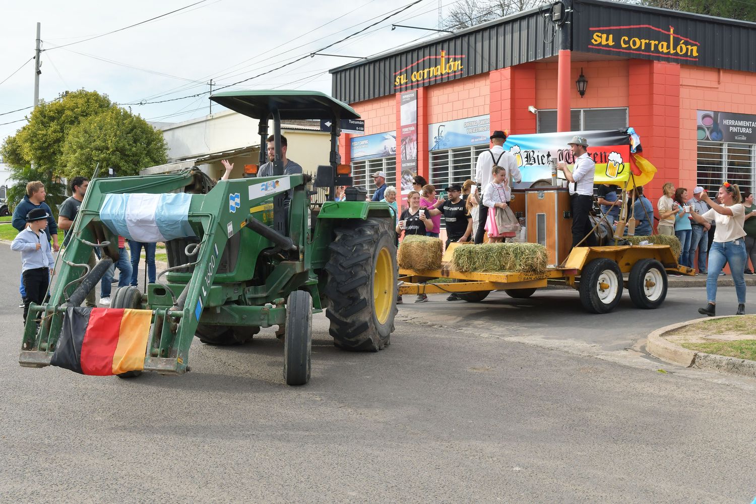 Valle María se prepara para festejar.