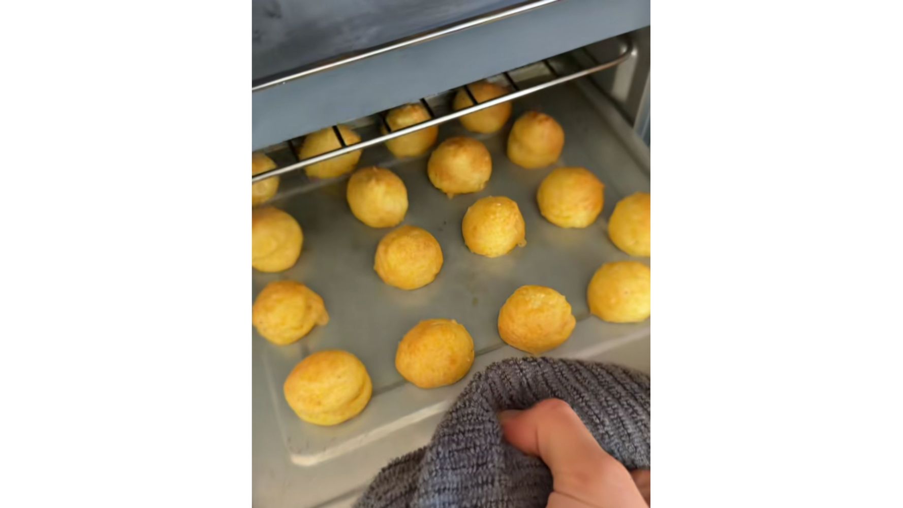 En pocos minutos queda un snack ultra crocante.