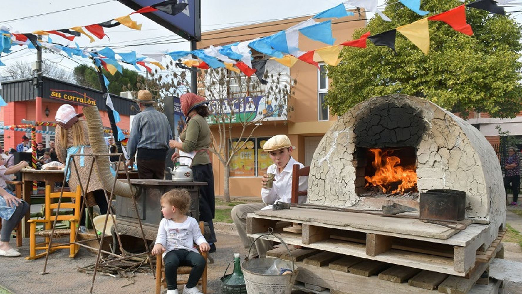 Valle María se prepara para festejar.