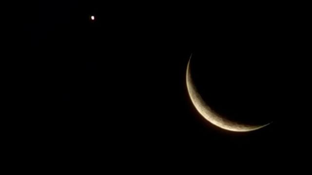 Luna y Venus.