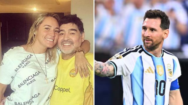 La relación de Messi con Maradona según Rocío Oliva