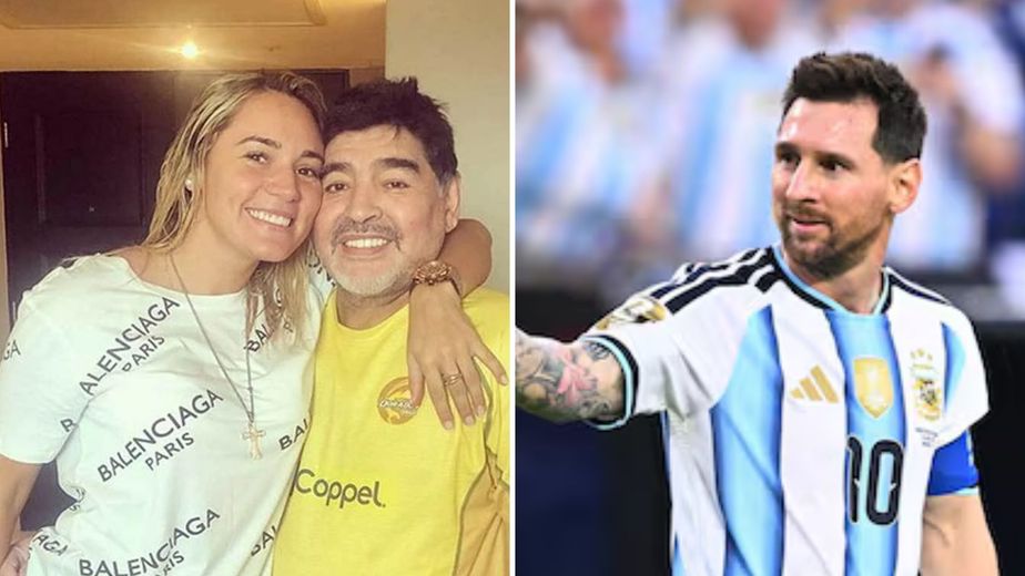La relación de Messi con Maradona según Rocío Oliva