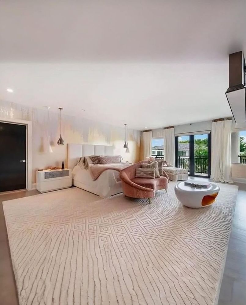 La lujosa habitación de Messi y Antonela en Miami