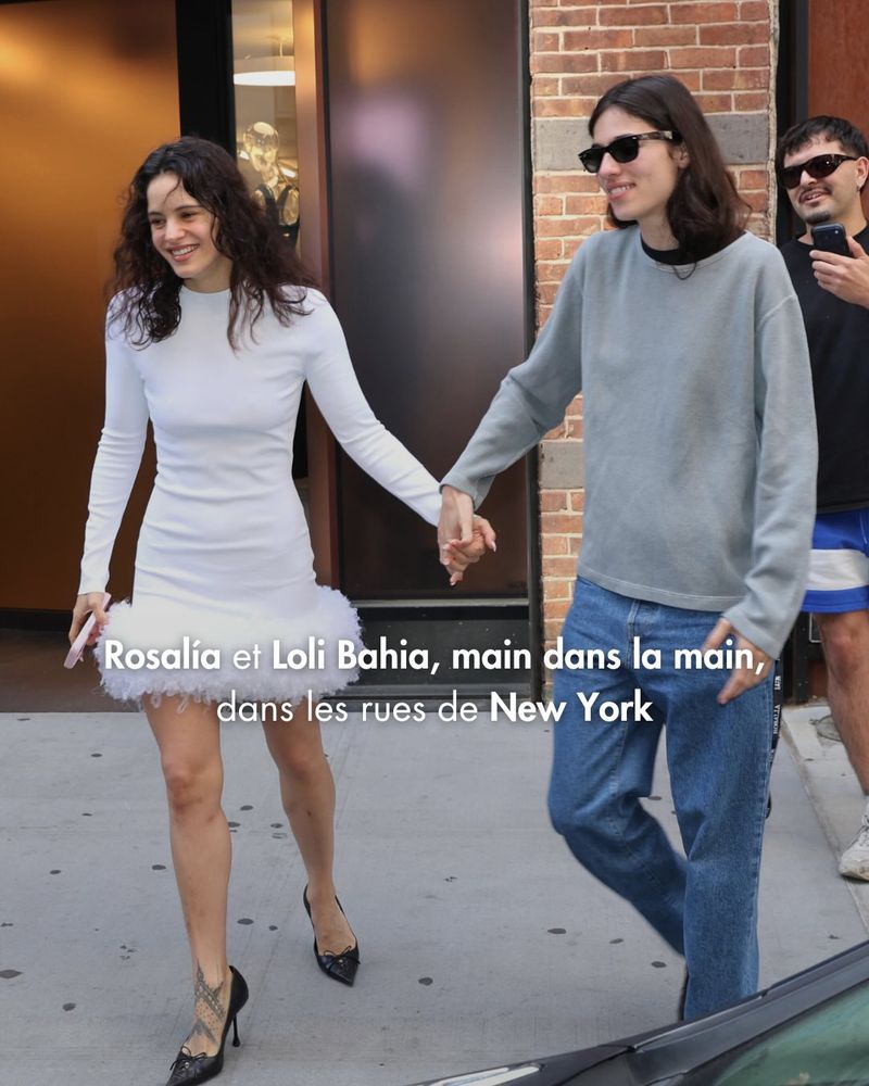 La cantante y la modelo en Nueva York.