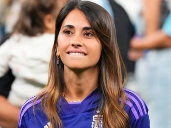 Salió a la luz lo que hizo Antonela Roccuzzo antes del debut de Lionel Messi en el Mundial