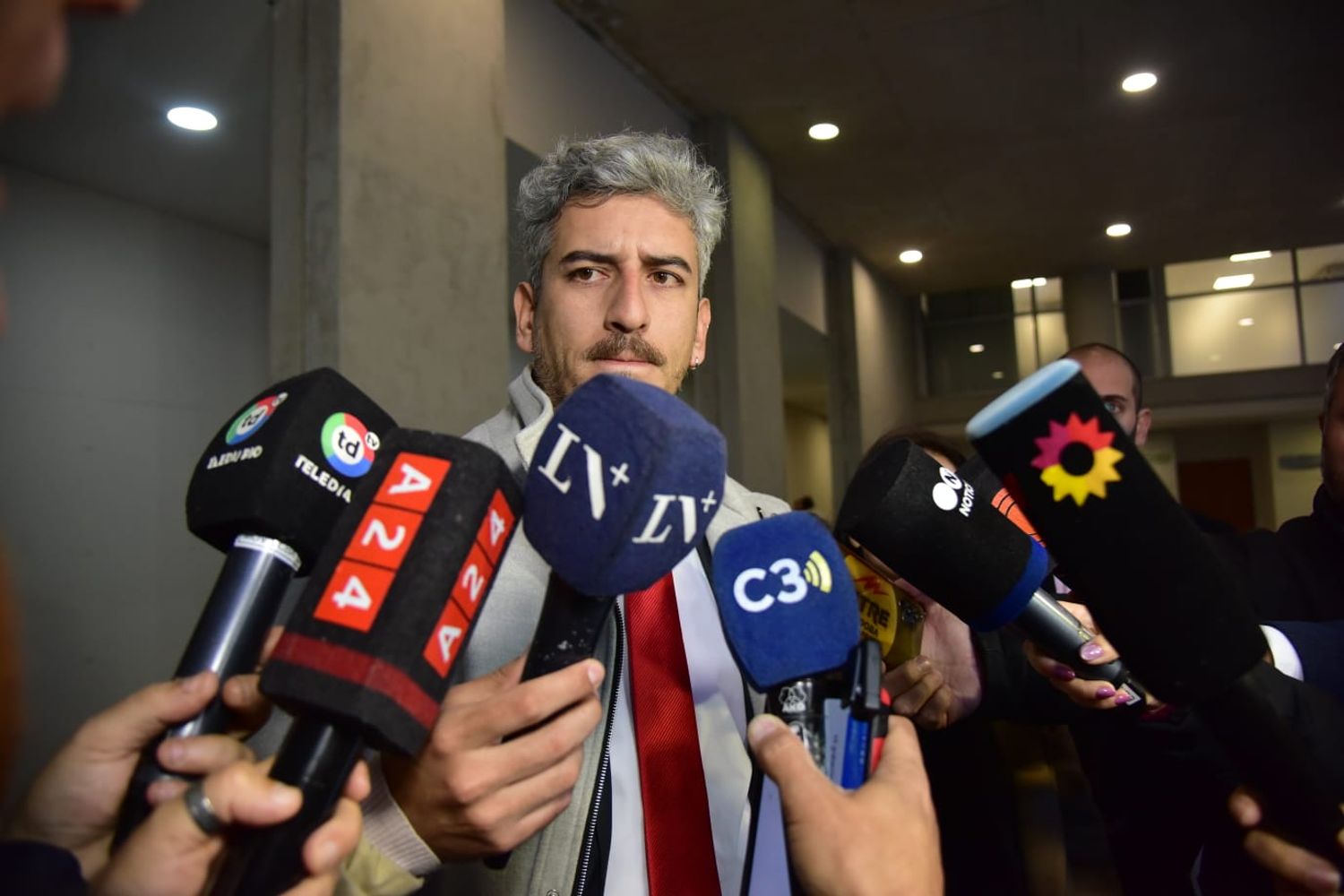 Actividad en Tribunales II por la presentación de Soledad Andreani.