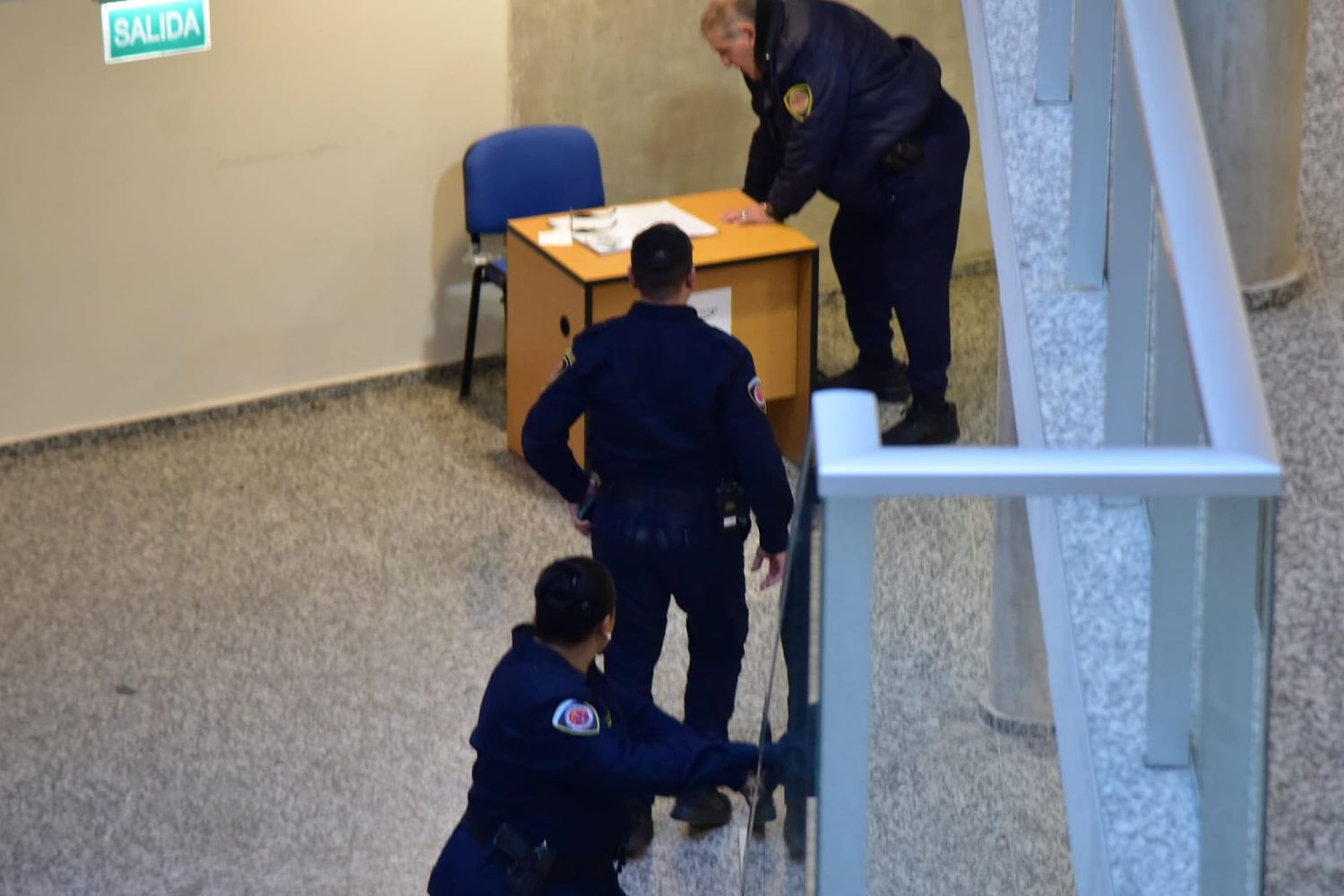 Actividad en Tribunales II por la presentación de Soledad Andreani.