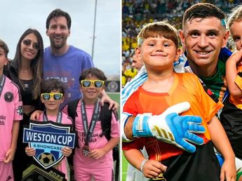 Día del Padre: uno por uno, ellos son los hijos de los jugadores de la Selección Argentina