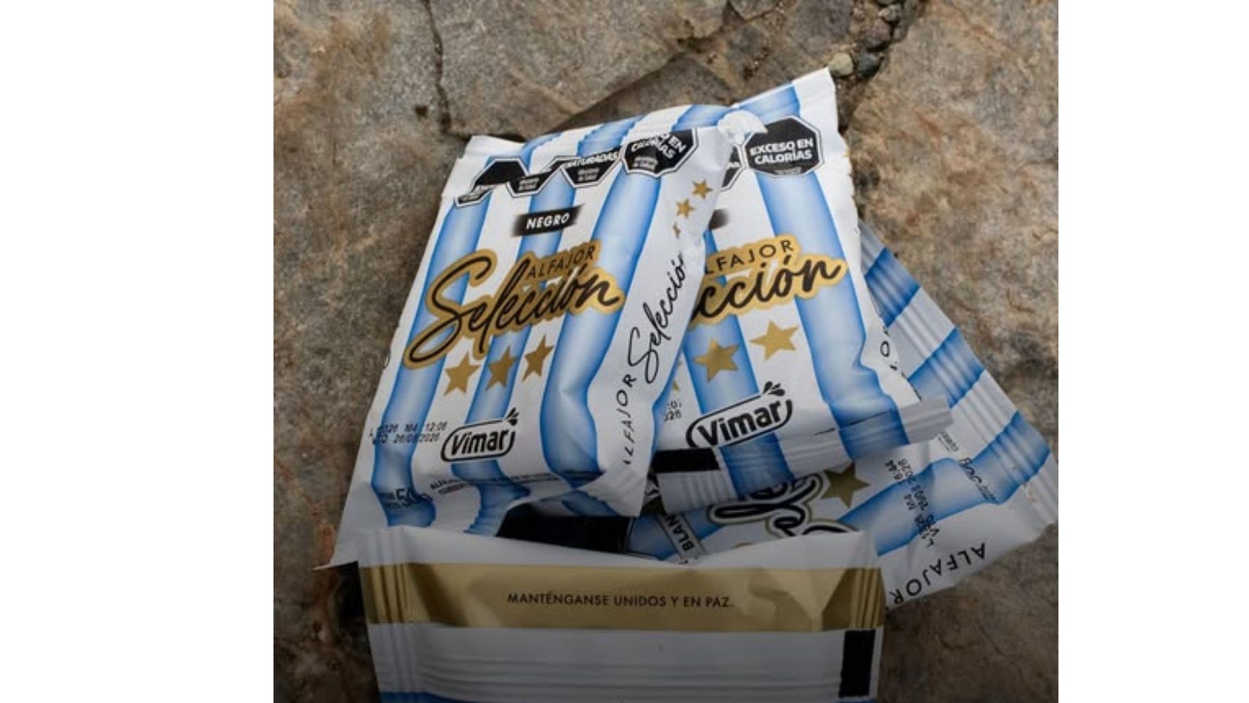 El alfajor Selección que se hizo viral en redes.
