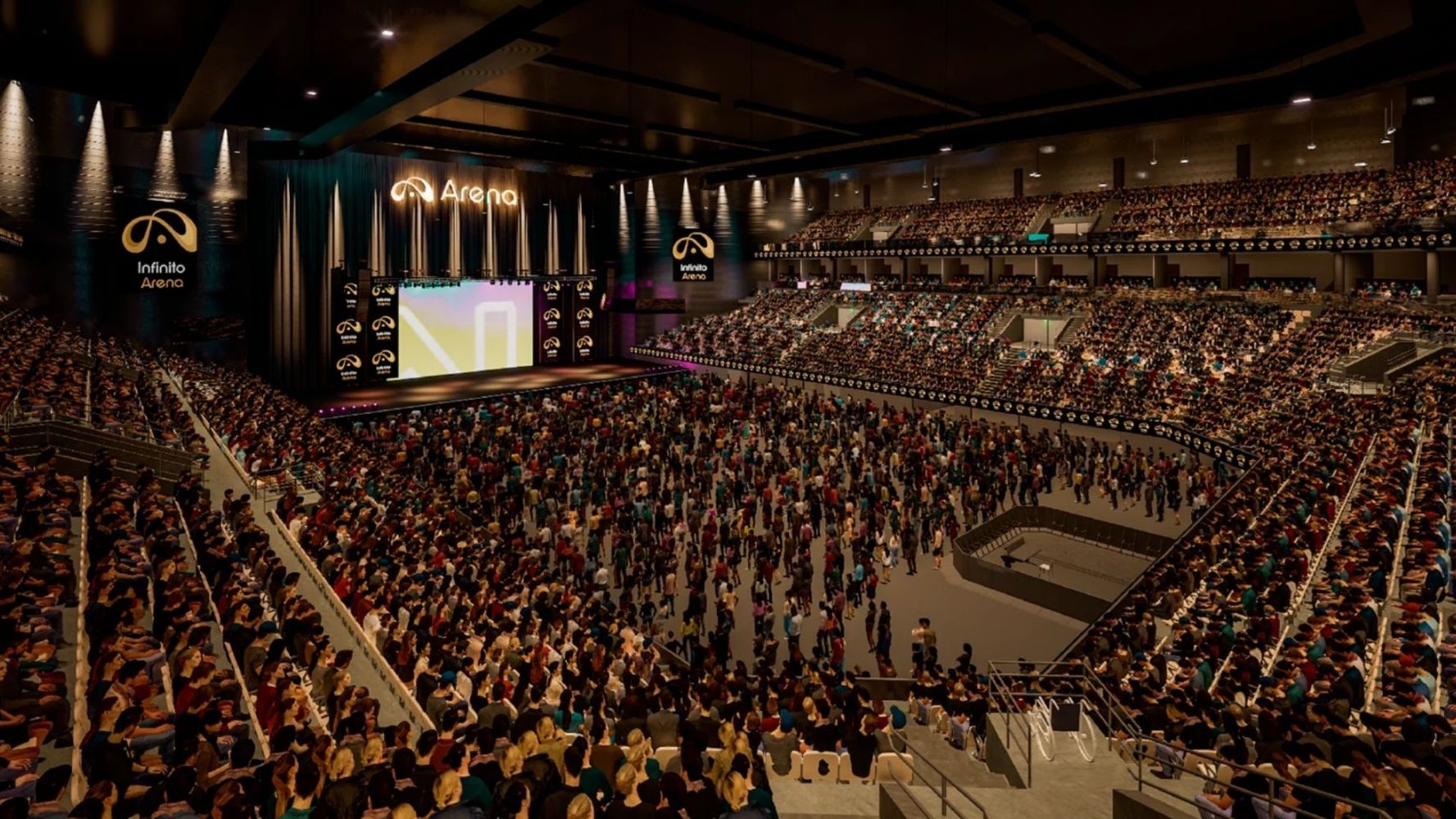 Cómo será Infinito Arena en Córdoba.