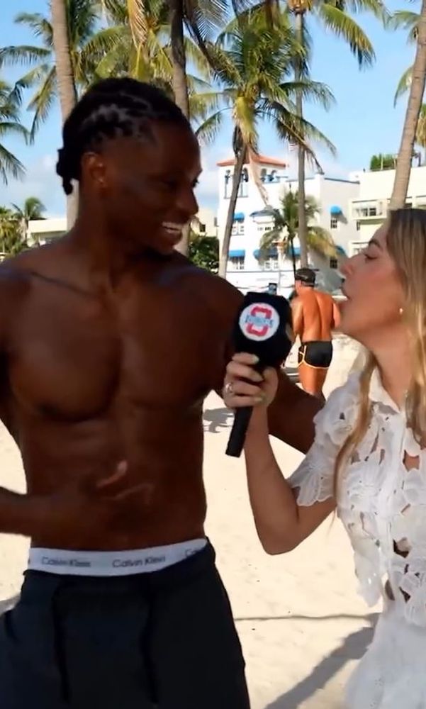 ¿Flechazo en Miami? Nati Jota conoció a un deportista y le enseñó a hacer dominadas
